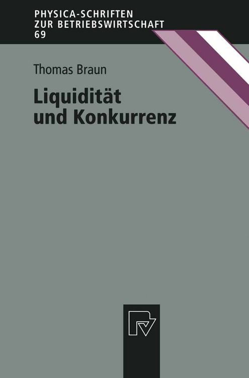 Produktbild: Liquidit&auml;t und Konkurrenz