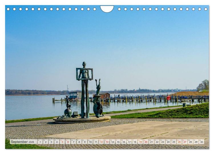 Produktbild: Ribnitz Damgarten Impressionen (Wandkalender 2026 DIN A4 quer), CALVENDO Monatskalender