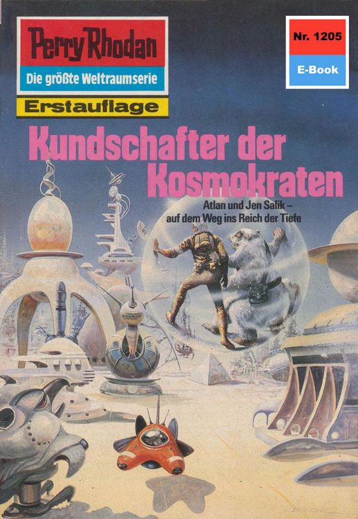 Produktbild: Perry Rhodan 1205: Kundschafter der Kosmokraten