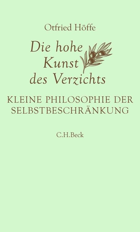 Produktbild: Die hohe Kunst des Verzichts