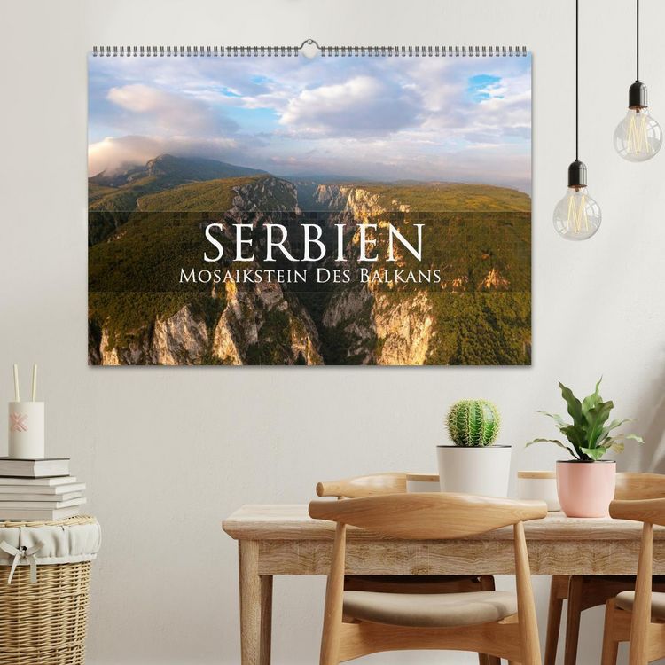 Produktbild: Serbien - Mosaikstein des Balkans (Wandkalender 2026 DIN A2 quer), CALVENDO Monatskalender