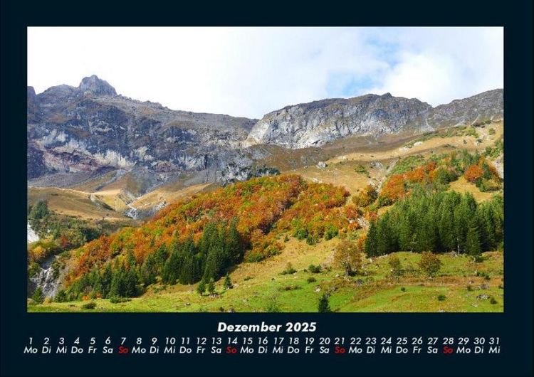 Produktbild: Berge 2025 Fotokalender DIN A4