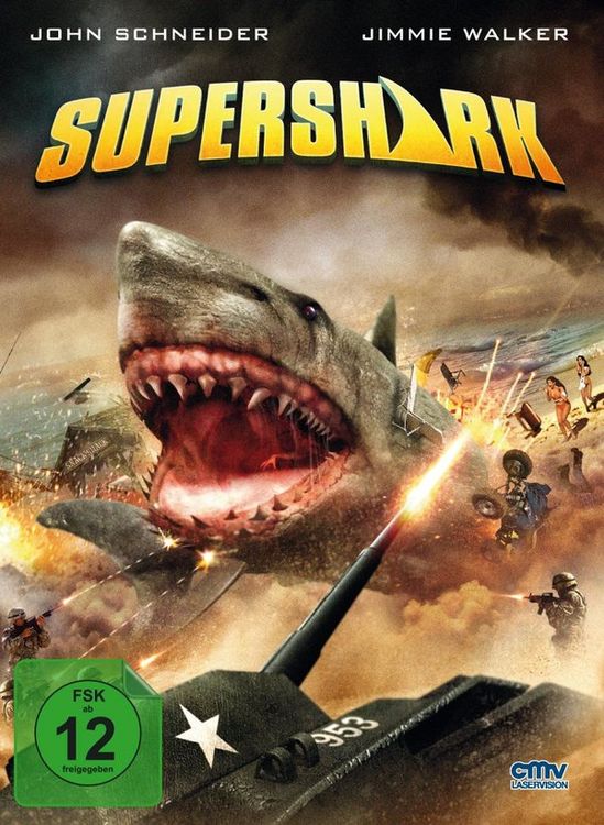 Produktbild: Supershark - Mediabook - Cover A - Limited Edition (Blu-ray+DVD)