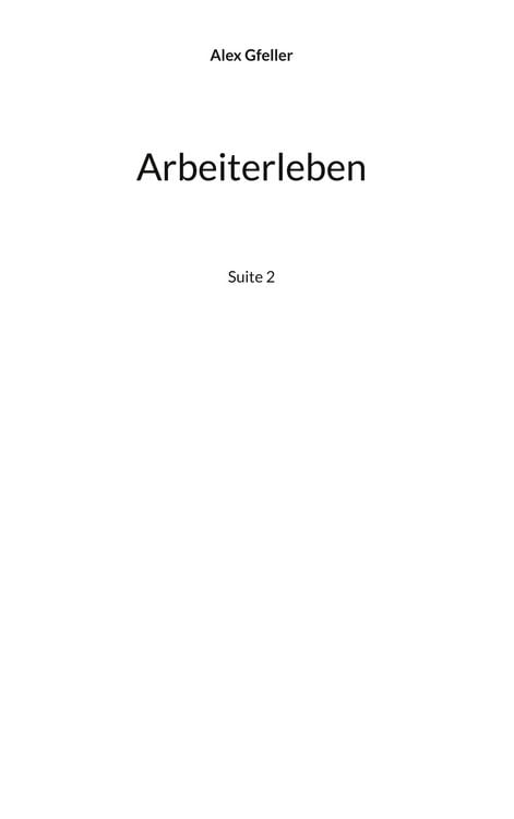 Produktbild: Arbeiterleben