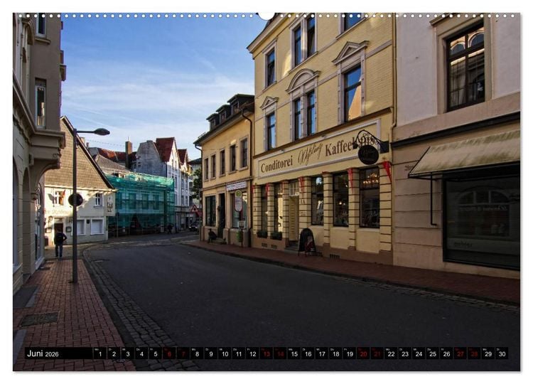 Produktbild: Stadtansichten L&uuml;denscheid, die Oberstadt (hochwertiger Premium Wandkalender 2026 DIN A2 quer), Kunstdruck in Hochglanz