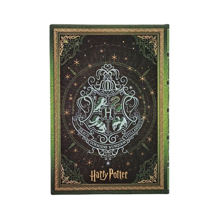 Produktbild: Hardcover Notizbuch, Slytherin, Midi, Spezial Unliniert