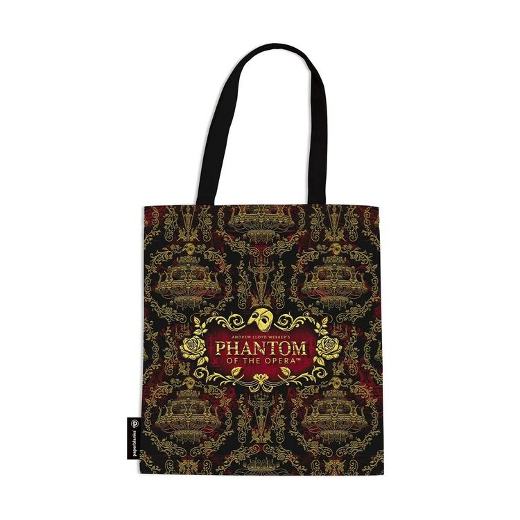 Produktbild: Masked Melody Tote Bag, Andrew Lloyd Webber Collection by Paperblanks (Phantom of the Opera)