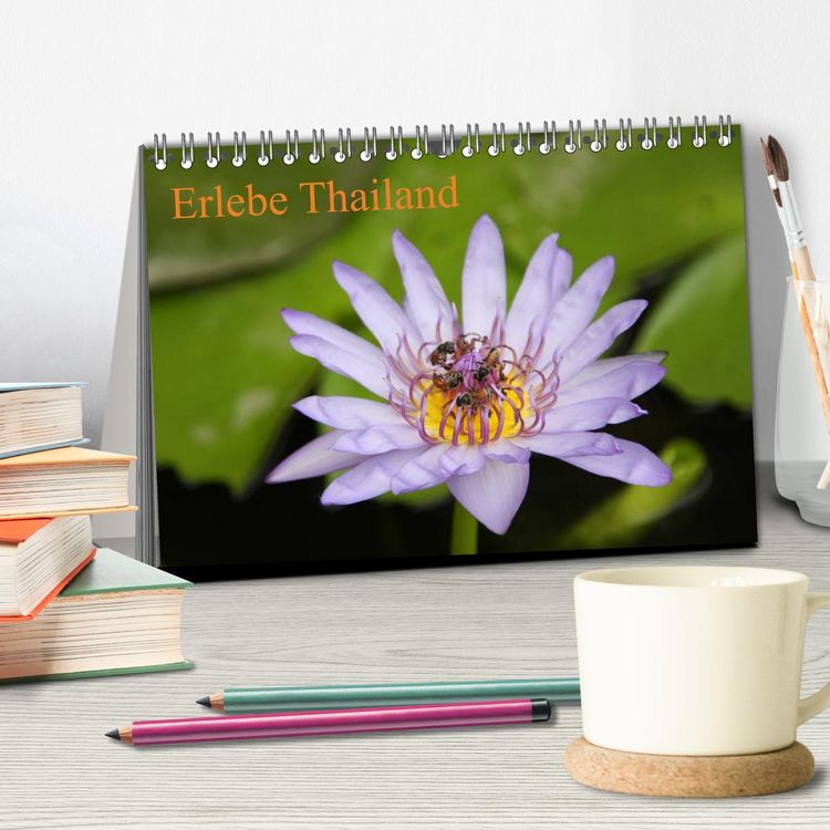 Produktbild: Erlebe Thailand (Tischkalender 2026 DIN A5 quer), CALVENDO Monatskalender