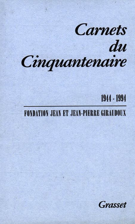 Produktbild: Carnets du cinquantenaire 1944-1994
