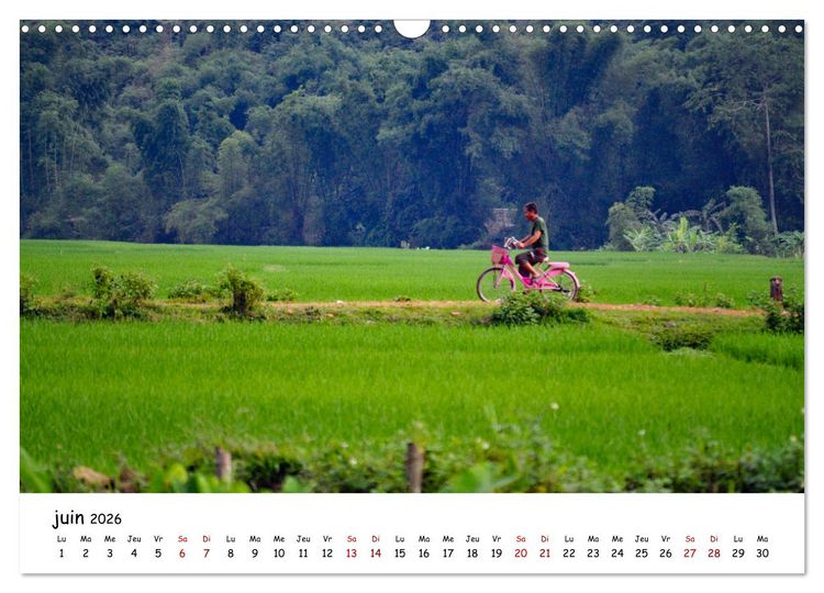 Produktbild: Vietnam du Nord au Sud (Calendrier mural 2026 DIN A3 vertical), CALVENDO calendrier mensuel