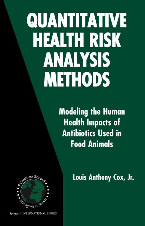Produktbild: Quantitative Health Risk Analysis Methods