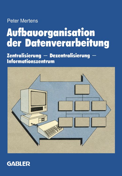 Produktbild: Aufbauorganisation der Datenverarbeitung