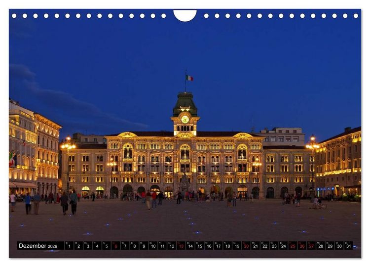 Produktbild: Triest und seine Riviera (Wandkalender 2026 DIN A4 quer), CALVENDO Monatskalender