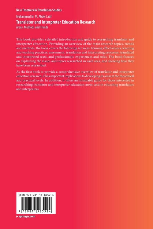 Produktbild: Translator and Interpreter Education Research