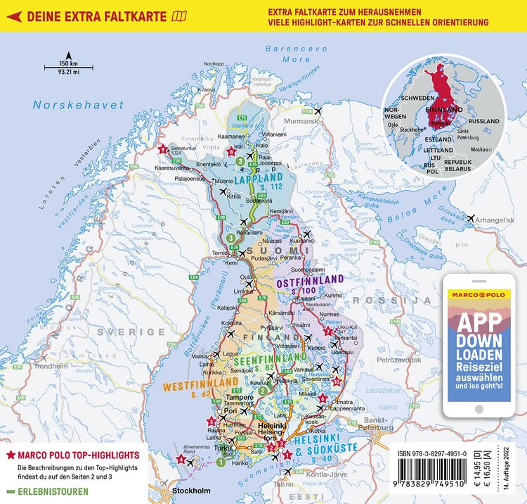 Produktbild: MARCO POLO Reisef&uuml;hrer Finnland