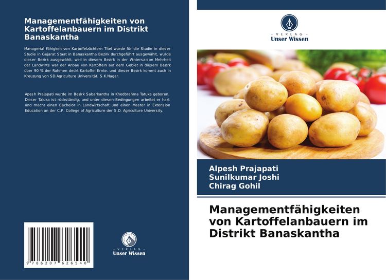 Produktbild: Managementf&auml;higkeiten von Kartoffelanbauern im Distrikt Banaskantha