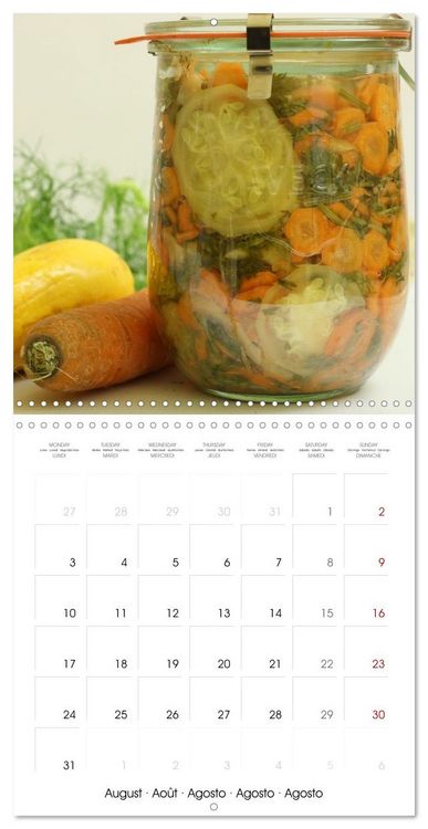 Produktbild: FERMENTED VEGETABLES (Wall Calendar 2026 12 &times; 12 Inch) CALVENDO 12 Month Wall Calendar