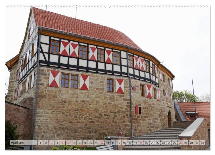 Produktbild: Das Eichsfeld - idyllisch, historisch, wundersch&ouml;n (Wandkalender 2026 DIN A2 quer), CALVENDO Monatskalender