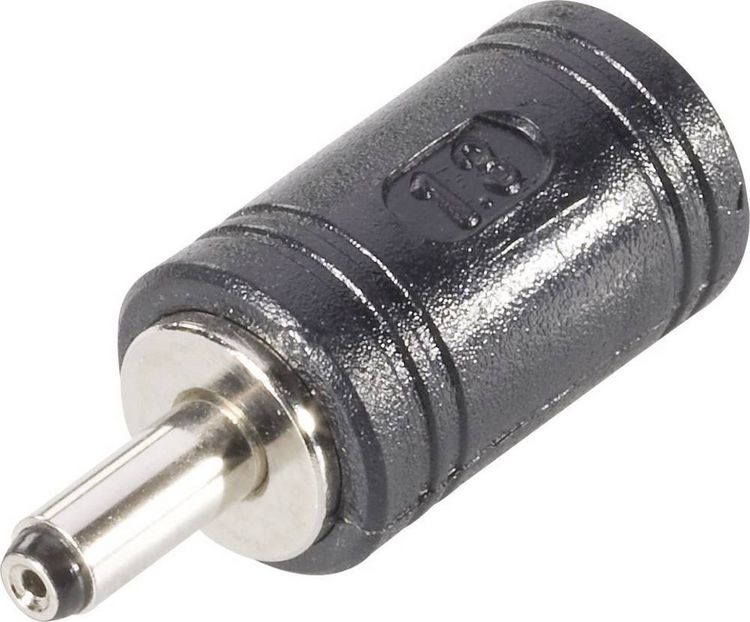 Produktbild: BKL Electronic 072125 Niedervolt-Adapter Niedervolt-Stecker - Niedervolt-Buchse 3.5 mm 1.3 mm 5.6 mm 2.1 mm 1 St.