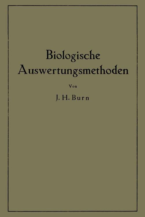 Produktbild: Biologische Auswertungsmethoden