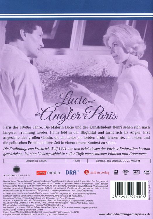 Produktbild: Lucie und der Angler von Paris (DDR TV-Archiv)