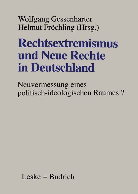 Produktbild: Rechtsextremismus und Neue Rechte in Deutschland