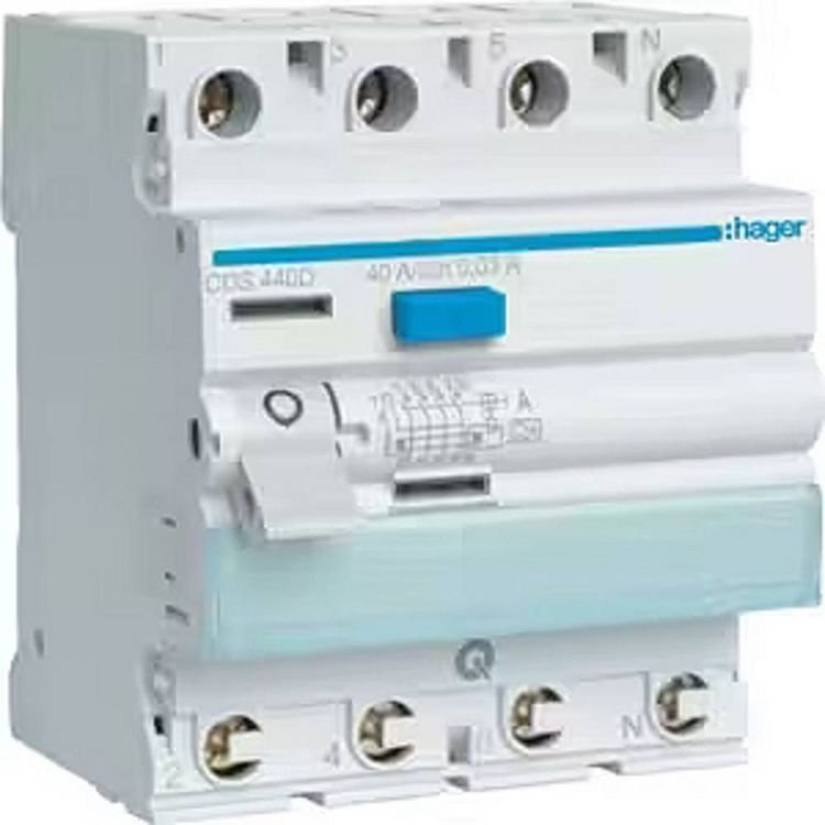 Produktbild: Hager CDS440D Fehlerstrom-Schutzschalter