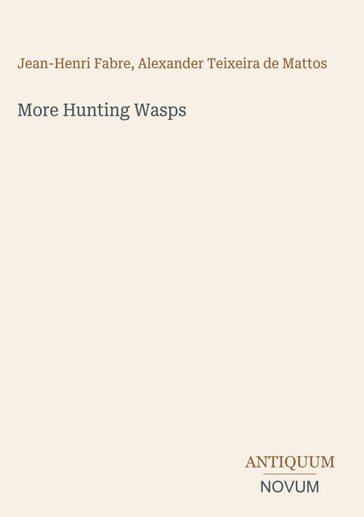 Produktbild: More Hunting Wasps