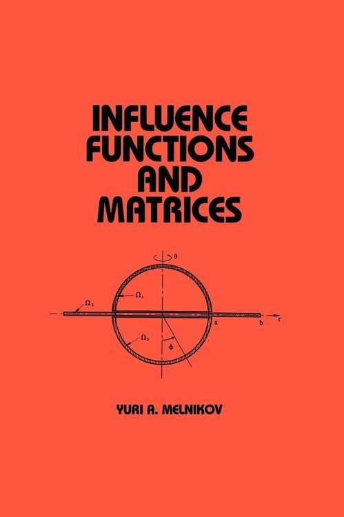 Produktbild: Influence Functions and Matrices