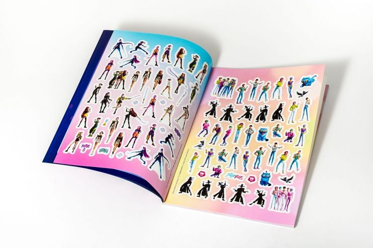Produktbild: KPop Demon Hunters - Offizielles Stickerbuch