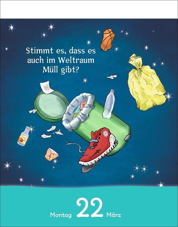 Produktbild: Kalender f&uuml;r clevere Kids Tagesabrei&szlig;kalender 2027