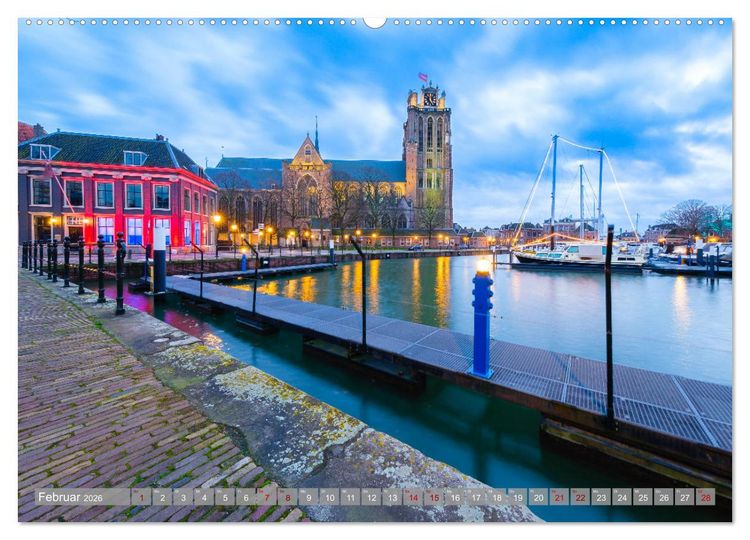 Produktbild: Ein Blick auf Dordrecht (Wandkalender 2026 DIN A2 quer), CALVENDO Monatskalender