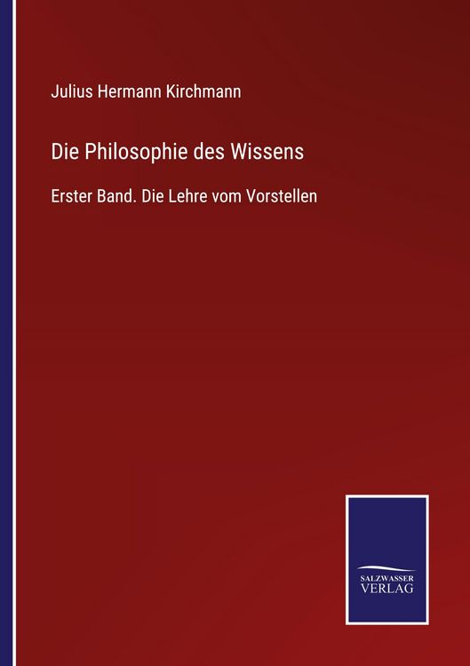 Produktbild: Die Philosophie des Wissens