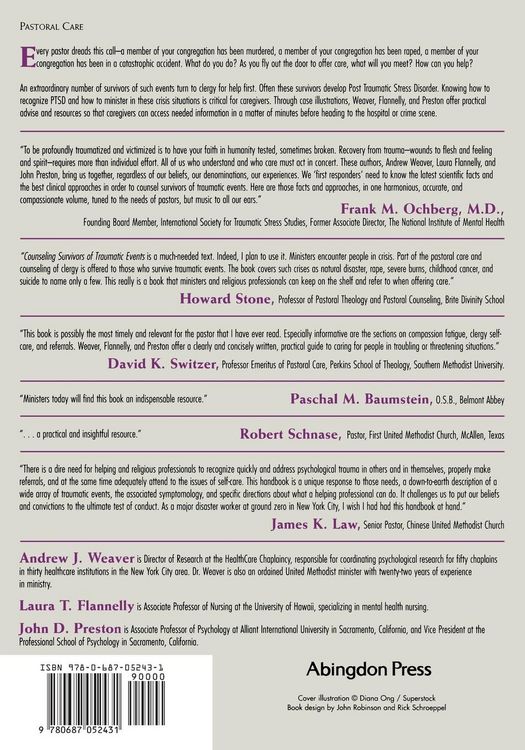 Produktbild: Counseling Survivors of Traumatic Events