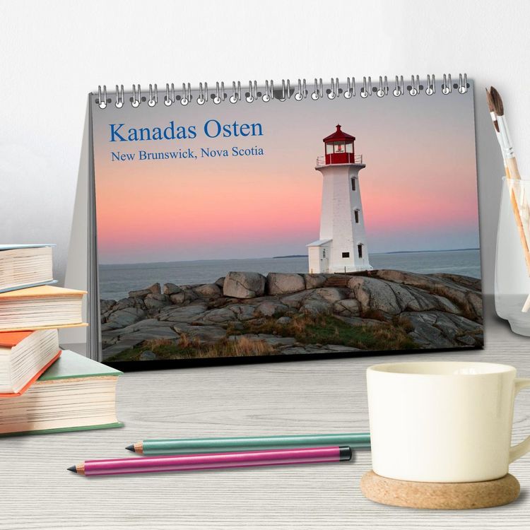 Produktbild: Kanadas Osten (Tischkalender 2026 DIN A5 quer), CALVENDO Monatskalender
