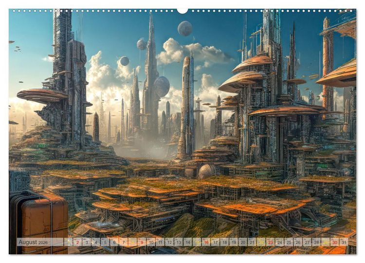 Produktbild: Was heute noch wie ein M&auml;rchen klingt ... (hochwertiger Premium Wandkalender 2026 DIN A2 quer), Kunstdruck in Hochglanz
