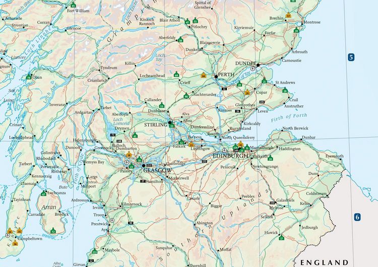 Produktbild: Whisky Map of Scotland