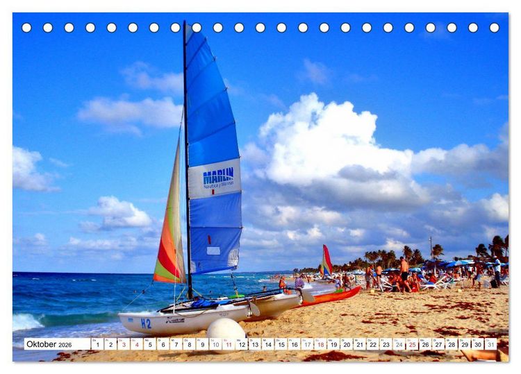 Produktbild: Lust auf Meer - Wasserfreuden in Kuba (Tischkalender 2026 DIN A5 quer), CALVENDO Monatskalender