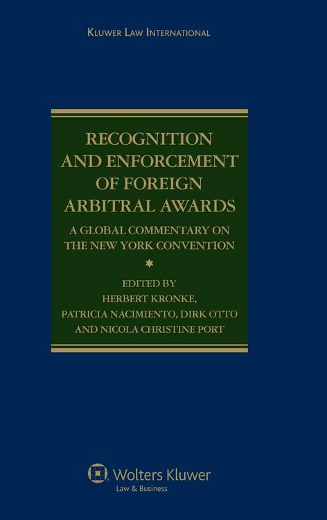Produktbild: Recognition and Enforcement of Foreign Arbitral Awards
