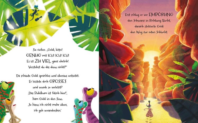 Produktbild: Gecko und das Gl&uuml;ck des Gebens