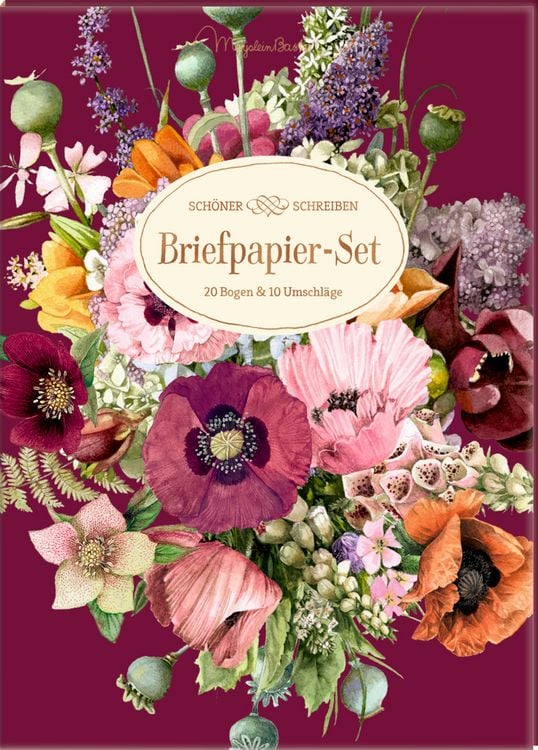 Produktbild: Briefpapier-Set - Bl&uuml;tenzauber (M. Bastin)