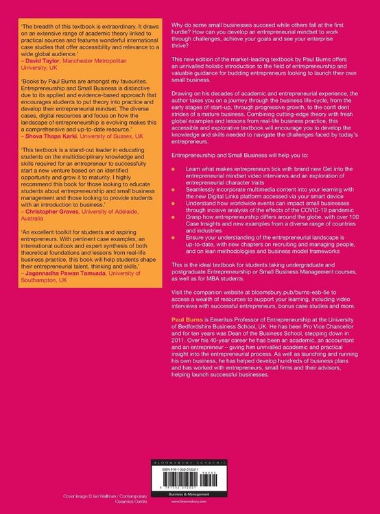 Produktbild: Entrepreneurship and Small Business