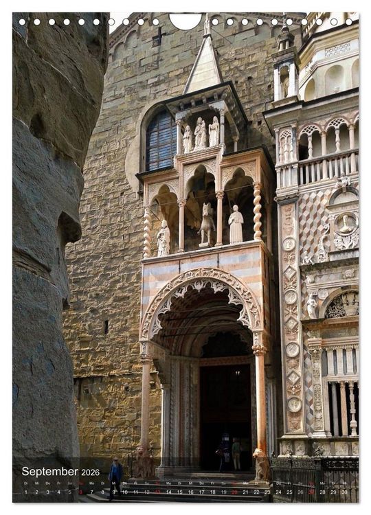 Produktbild: Bergamo (Wandkalender 2026 DIN A4 hoch), CALVENDO Monatskalender