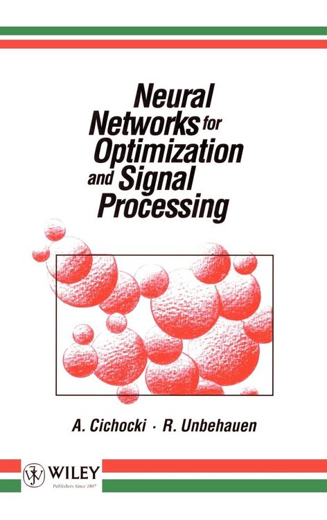 Produktbild: Neural Networks for Optimization and Signal Processing