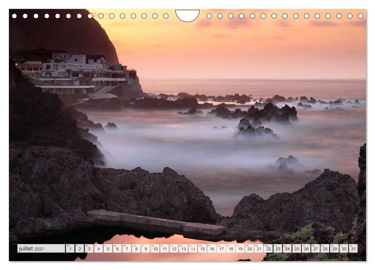 Produktbild: Mad&egrave;re - Paradis dans l&rsquo;Atlantique (Calendrier mural 2027 DIN A4 vertical), CALVENDO calendrier mensuel