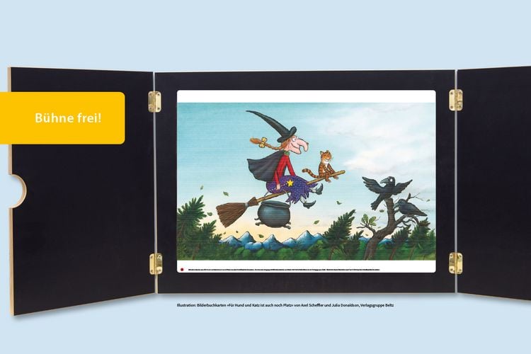 Produktbild: Bilderbuchkarten &raquo;F&uuml;r Hund und Katz ist auch noch Platz&laquo; von Axel Scheffler und Julia Donaldson