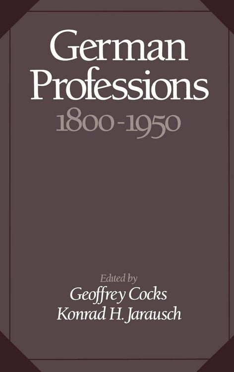 Produktbild: German Professions 1800-1950