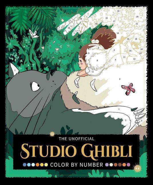 Produktbild: The Unofficial Studio Ghibli Color by Number Book