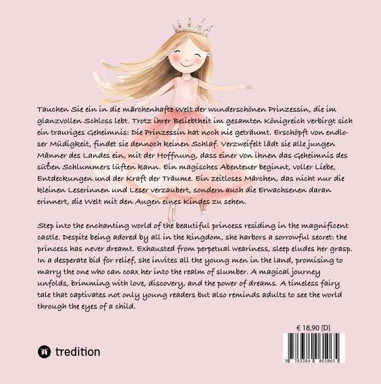 Produktbild: Die Geschichte von der Prinzessin die nicht einschlafen konnte