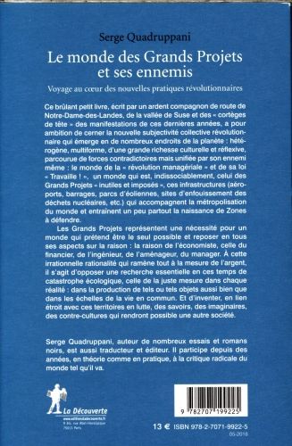 Produktbild: Le monde des grands projets et ses ennemis